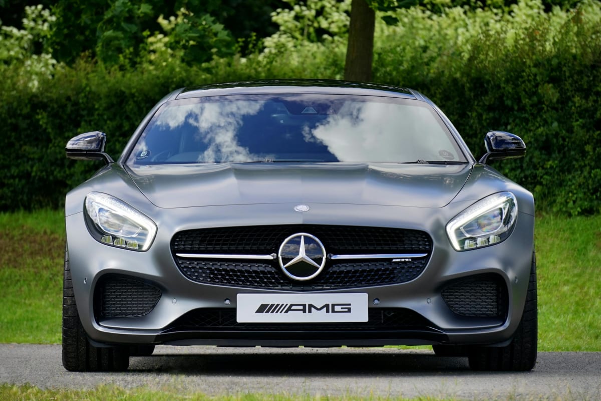 CrazyAuction item Gray Mercedez Benz Amg