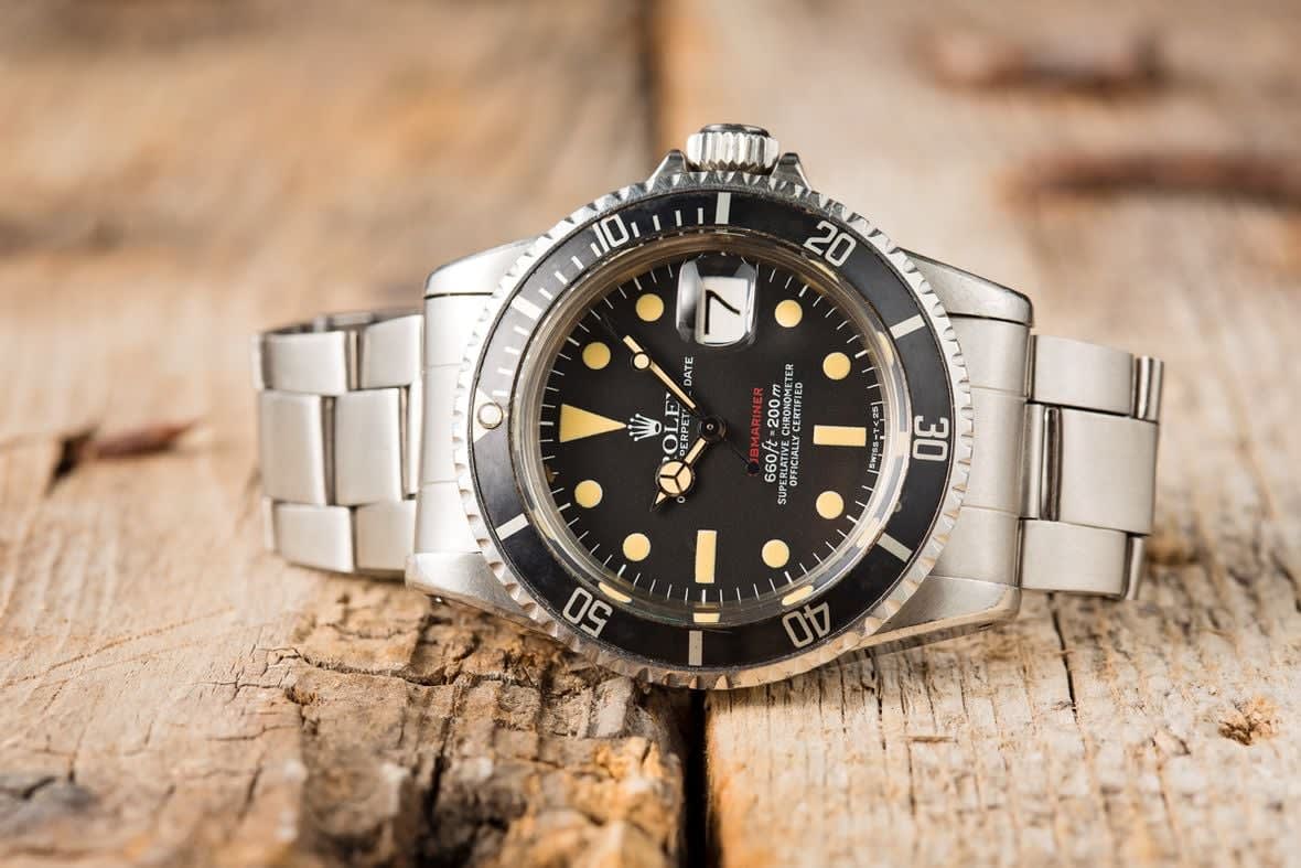 CrazyAuction item Rare 1972 Rolex Submariner 🚨 All original parts, serviced in 2023!